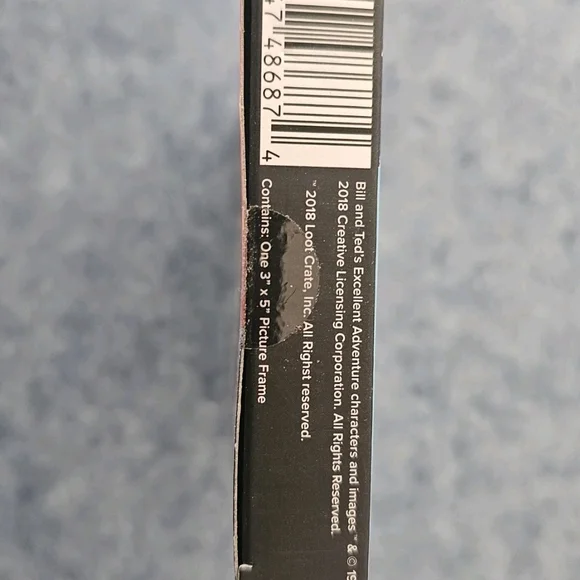 Bill & Ted's Excellent Adventure Picture Frame 3 x 5 Loot Crate 2018 - Picture 3 of 4